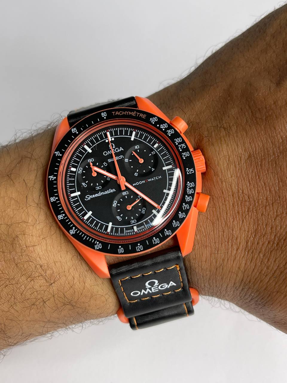 Omega Swatch–Mars Orange