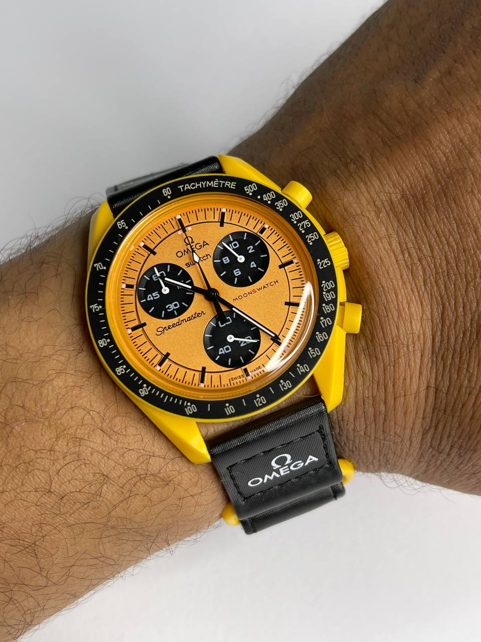 Omega Swatch–Sun Yellow