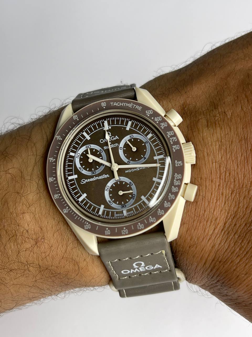 Omega Swatch–Jupiter Brown